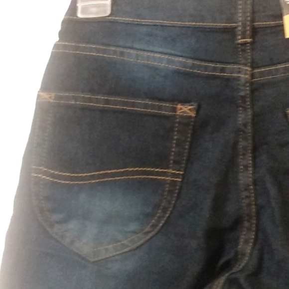 LEE BOY'S SLIM FIT COMFORT STRETCH DENIM SHORTS SIZE 8 NWT - Picture 6 of 10